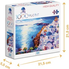 Allians Renkli 1000 Parça Sanatçı Puzzle, Eğlenceli ve Zihinsel Gelişim Için Harika Bir Seçim