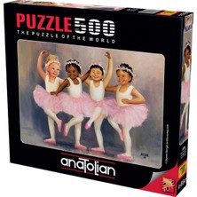 Allians Renkli 500 Parça Yapboz Puzzle, Eğlenceli ve Zihinsel Gelişim Destekli