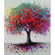 Allians Renkli Taşlı Mozaik Elmas Boyama Goblen Tablo Puzzle Seti 21X25 Çocuklar Için