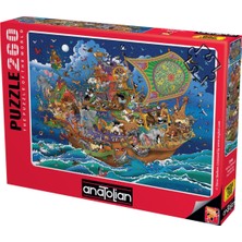 Allians 260 Parça Yapboz Puzzle, Nuh’un Gemisi Iı, Eğlenceli ve Zihinsel Gelişimli