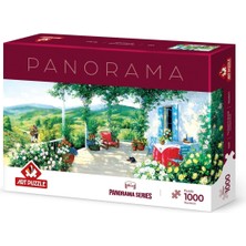 Allians Verandada Keyifli Anlar 1000 Parça Panorama Puzzle