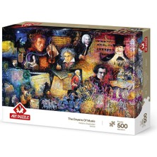 Allians Renkli 500 Parça Puzzle ile Eğlenceli ve Keyifli Zamanlar