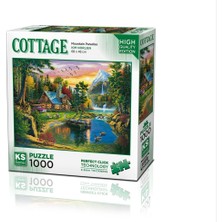 Allians 1000 Parça Dağ Cenneti Yapboz Seti, Eğlenceli ve Zengin Detaylı Puzzle