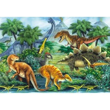 Allians 260 Parça Dinozorlar Vadisi I Puzzle, Eğlenceli ve Öğretici Oyun