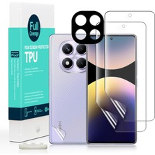 Kip GSM Redmi Note 14 Pro 4g Uyumlu 9h Cam Ekran Koruyucu+Kamera Safir Lens Koruyucu 2li Set