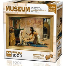 Allians Renkli 1000 Parça Antik Mısır Puzzle, Eğlenceli ve Eğitici Hobi Seti