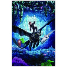 Allians Ejderhanı Nasıl Eğitirsin 3 Hıçgıdık ve Dişsiz Puzzle 255 Parça Mdf