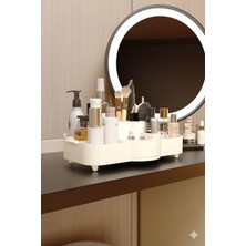 Feyza Design Kozmetik Düzenleyici, 360° Dönebilen, Premium Xl, Makyaj Organizer