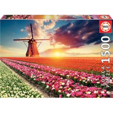 Allians 1500 Parça Lale Manzarası Puzzle, Keyifli Hobi ve Dekorasyon Için Ideal