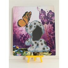 Allians Renkli Boncuklu Taşlı Mozaik Elmas Goblen Puzzle, 21X25 Cm, Eğlenceli Dekorasyon