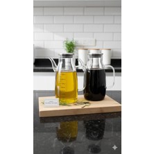 Paşabahçe Premium  Borosilikat Cam Yağdanlık – 1000 ml Ölçü Göstergeli