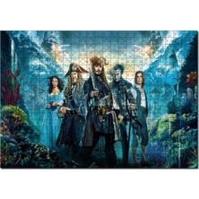 Allians Karayip Korsanları Temalı 255 Parçalık Ahşap Puzzle Yapboz