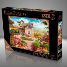 Allians Toskana Vadisi 1000 Parça Puzzle 68X48 Cm, Hobi ve Dekorasyon Için Ideal