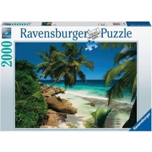 Allians Renkli Seyşeller 2000 Parça Puzzle, Eğlenceli ve Zihinsel Aktivite Keyfi