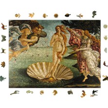 Allians Renkli Ahşap Puzzle, Venüs'ün Doğumu, 450 Parça, 29X39 cm