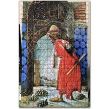 Allians Kaplumbağa Terbiyecisi Osman Hamdi Bey 255 Parça Ahşap Puzzle