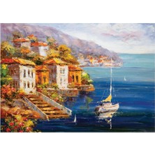 Allians Renkli 1000 Parça Puzzle 48X68 Cm, Eğlenceli ve Detaylı Zihin Oyunu