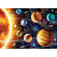 Allians Güneş Sistemi Neon Puzzle, 1000 Parça, 68X48 Cm, Eğlenceli ve Öğretici