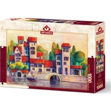 Allians Renkli ve Detaylı 1000 Parça Doğa Puzzle, Hobi ve Eğlence Için Ideal