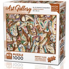 Allians Renkli 1000 Parça Puzzle, Modern Soyut Tasarım, Hobi ve Dekorasyon