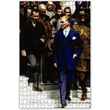 Allians Atatürk ve Heyet 1000 Parça Ahşap Puzzle, Eğlenceli ve Eğitici Set