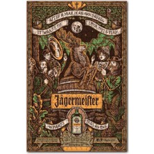Allians Baharatlı Jagermeister Illüstrasyonu 255 Parça Mdf Puzzle, Eğlence Dolu Set
