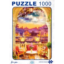 Allians Rüya Gibi Saray Temalı 1000 Parça Puzzle, Eğlence ve Hobi Için Mükemmel