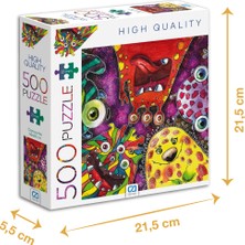 Allians Renkli ve Eğlenceli 500 Parçalık Puzzle, Zihin Gelişimine Katkı Sağlar