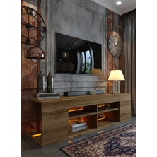 Resital Ledli Tv Ünitesi L1503-2 Ceviz