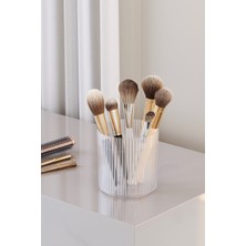 Feyza Design Çok Amaçlı Makyaj Fırçası ve Tarak Düzenleyici, Banyo Kozmetik Organizer Seti