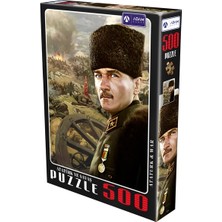Allians Atatürk ve Savaş Temalı 500 Parça Puzzle, Eğlenceli ve Öğretici Hobi