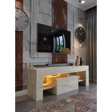 Resital Ledli Tv Ünitesi L1505-8 Traverten