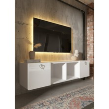 Resital Tv Ünitesi S1243-1 Beyaz