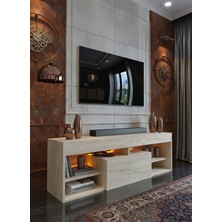 Resital Ledli Tv Ünitesi L1501-8 Traverten