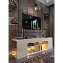 Resital Ledli Tv Ünitesi L1503-8 Traverten