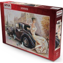 Allians Renkli 1000 Parça Eğlenceli Puzzle Seti, Zeka ve Konsantrasyon Geliştirici