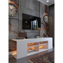 Resital Ledli Tv Ünitesi L1503-1 Beyaz