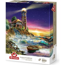 Allians Güzel Günbatımı Temalı 500 Parça Puzzle, Keyifli Anlar Için Ideal