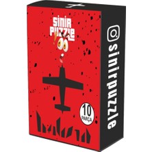 Allians Renkli 9 Parça Planör Puzzle, Eğlenceli ve Öğretici Hobi Seti