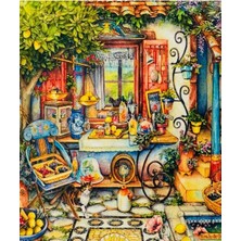 Allians 5d Elmas Boncuk Taş Işleme Mozaik Goblen Set 50X40CM Gelişmiş Tasarım