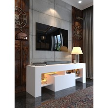 Resital Ledli Tv Ünitesi L1505-1 Beyaz