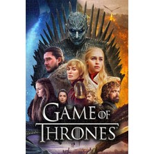 Allians 1000 Parça Puzzle, Game Of Thrones 2011 Film Posteri, Eğlenceli ve Detaylı