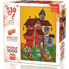 Allians Renkli 1000 Parça Puzzle, Eğlenceli ve Zihni Geliştirici Oyuncak