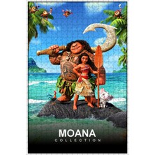 Allians Moana Koleksiyonu 500 Parça Puzzle, Eğlenceli ve Detaylı Yapboz Seti
