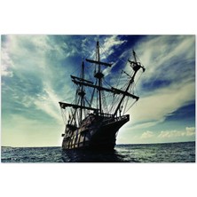 Allians Açık Denizde Yelkenli Gemi Temalı 255 Parça Ahşap Puzzle