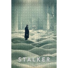 Allians 1979 Stalker Film Poster 500 Parça Puzzle Seti, Eğlenceli ve Zihin Açıcı Aktivite