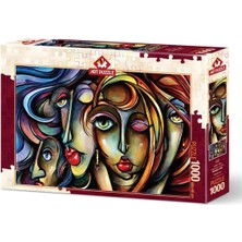 Allians 5171 Art Puzzle Kaybedenler Kulübü 1000 Parça Eğlenceli Yapboz