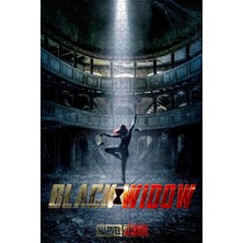 Allians Black Widow 2021 Film Poster 500 Parça Puzzle, Eğlenceli ve Dekoratif