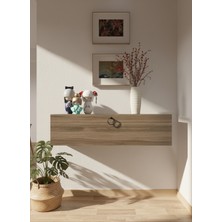 Resital Dresuar Ceviz - Modern Duvara Monte Antre Mobilyası