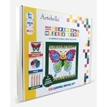 Allians Çocuklar Için Ahşap Çerçeveli Seramik Mozaik Seti 20X20 cm